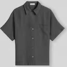 Marc O'Polo regular fit blouse van puur linnen met stolpplooi