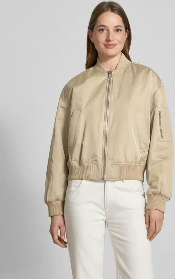 Marc O'Polo Regular fit blouson in aviatorstijl van twill - Foto 3