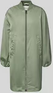 Marc O'Polo regular fit blouson-lange jas met college-kraag