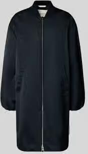Marc O'Polo regular fit blouson-lange jas met college-kraag