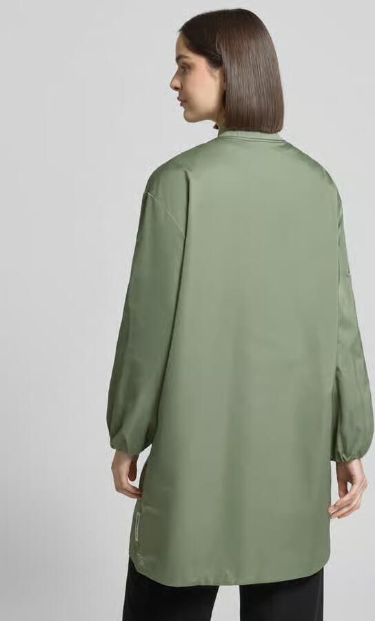 Marc O'Polo regular fit blouson-lange jas met college-kraag - Foto 3