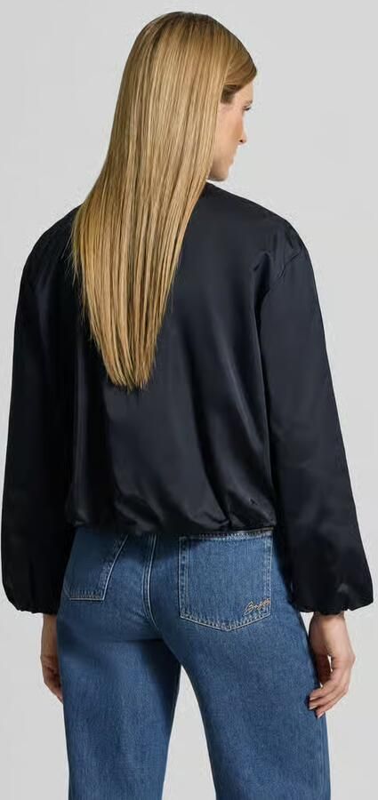Marc O'Polo regular fit blouson met baseballkraag - Foto 3