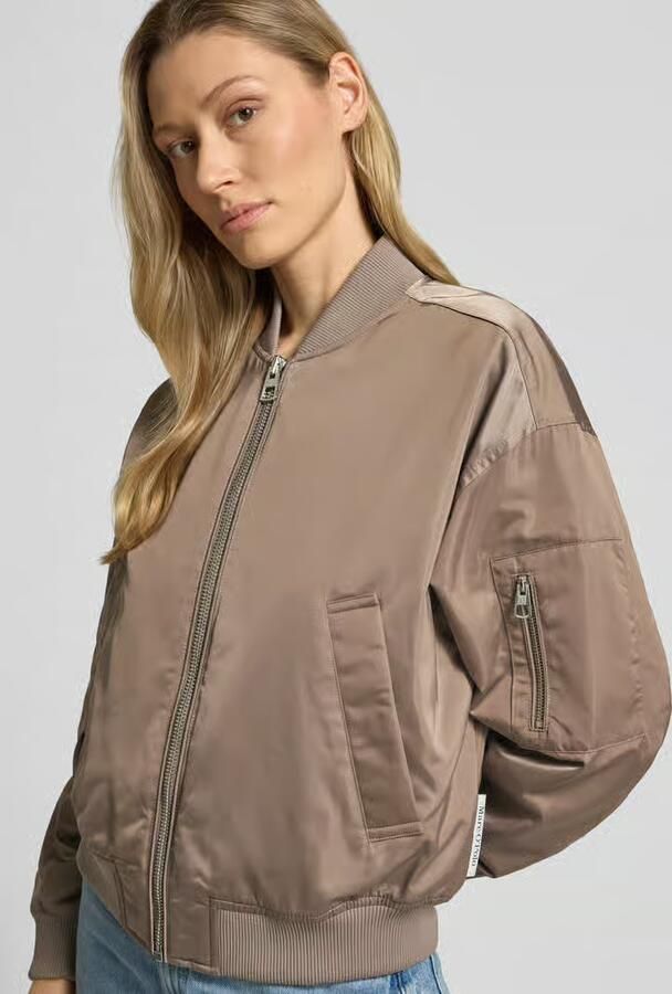 Marc O'Polo regular fit blouson met college-look polokraag