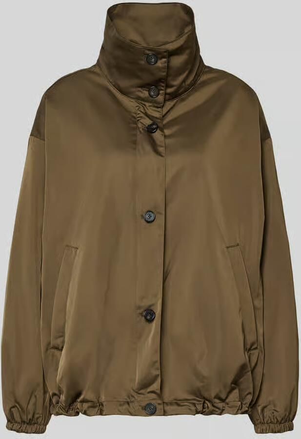 Marc O'Polo regular fit blouson met geknoopte zijsplitten