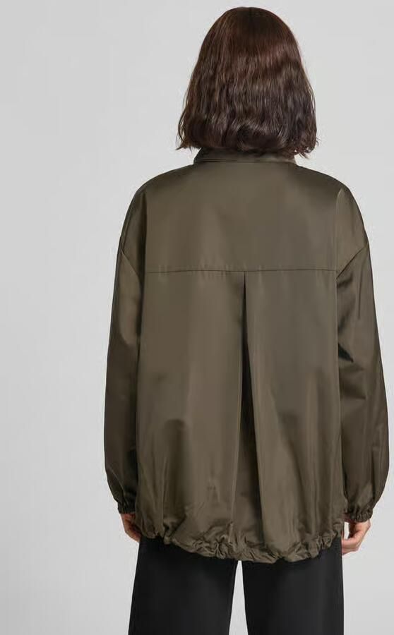 Marc O'Polo regular fit blouson met geknoopte zijsplitten - Foto 2