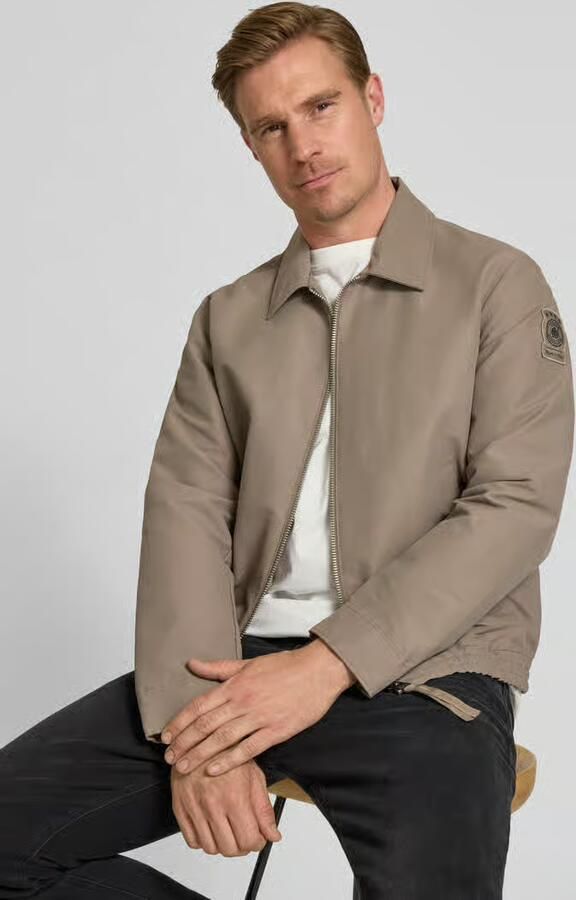 Marc O'Polo regular fit blouson met labelpatch × DFB Travel collectie