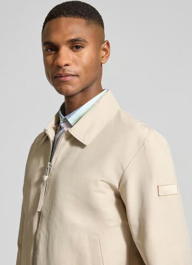 Marc O'Polo regular fit blouson van katoenmix