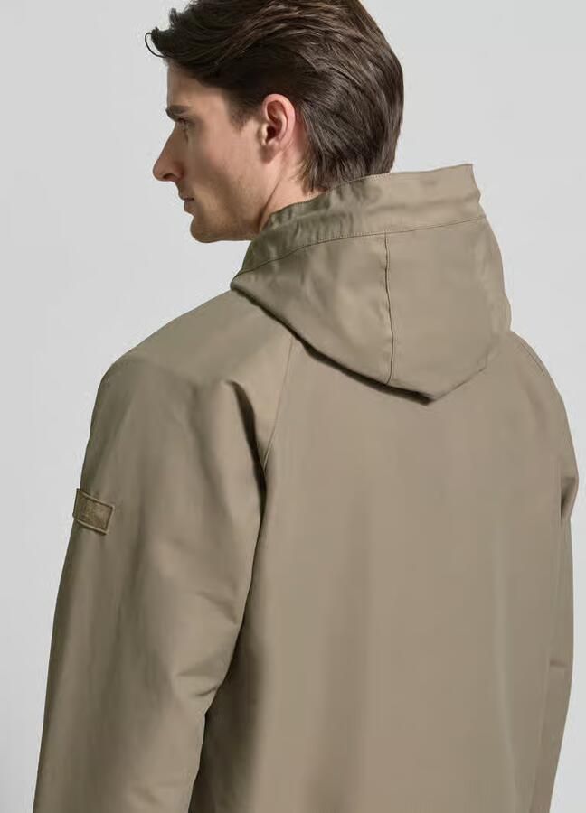 Marc O'Polo regular fit blouson van katoenmix