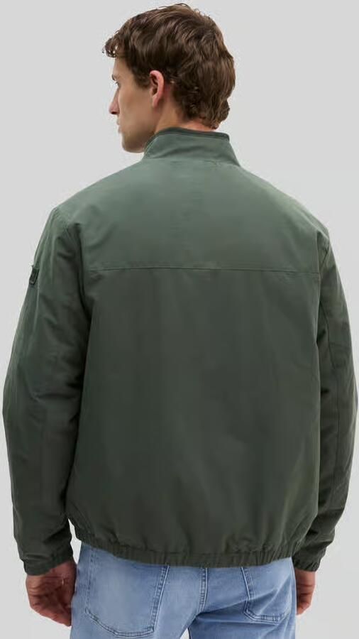 Marc O'Polo regular fit blouson van katoenmix met opstaande kraag - Foto 3