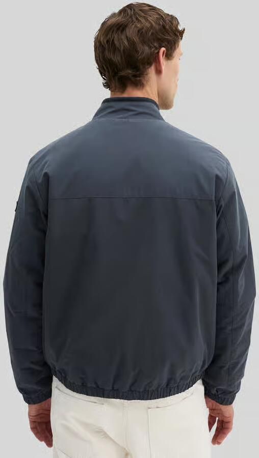 Marc O'Polo regular fit blouson van katoenmix met opstaande kraag - Foto 2