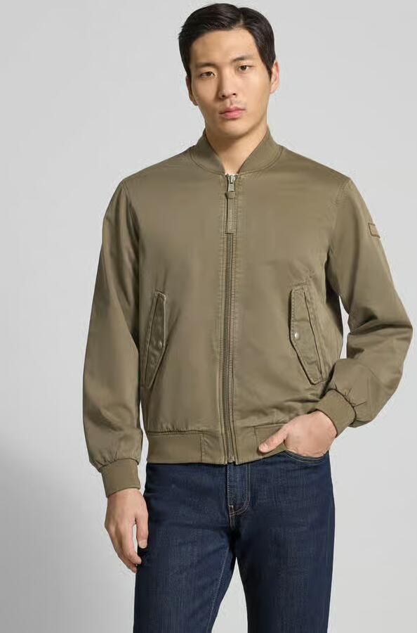 Marc O'Polo regular fit blouson van puur katoen - Foto 2