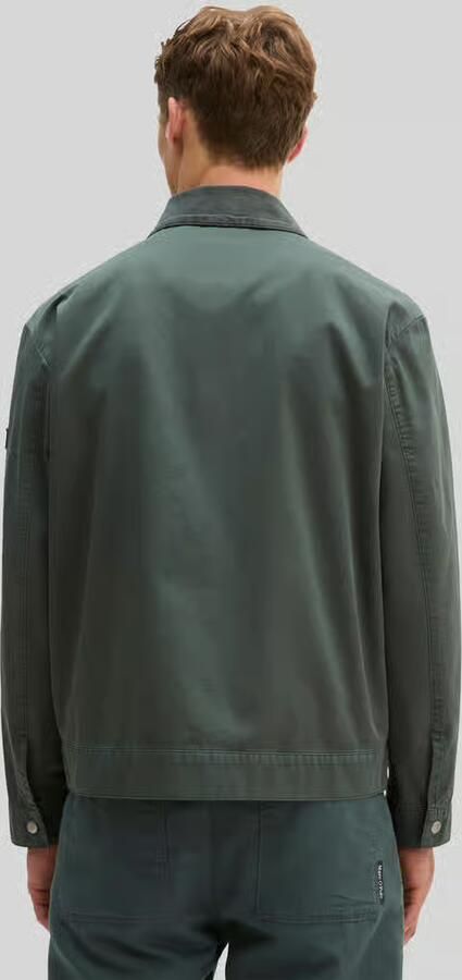 Marc O'Polo regular fit blouson van puur katoen met corduroy kraag - Foto 2