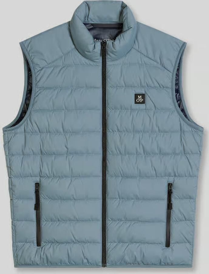 Marc O'Polo Regular fit bodywarmer met logopatch - Foto 2