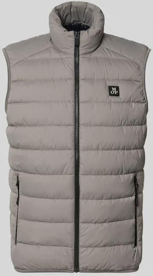 Marc O'Polo Regular fit bodywarmer met logopatch - Foto 2