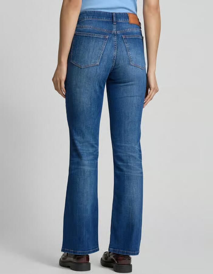 Marc O'Polo Regular fit bootcut jeans van katoenmix model 'KIRUNA'