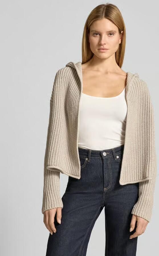 Marc O'Polo Regular fit cardigan van katoenmix - Foto 3