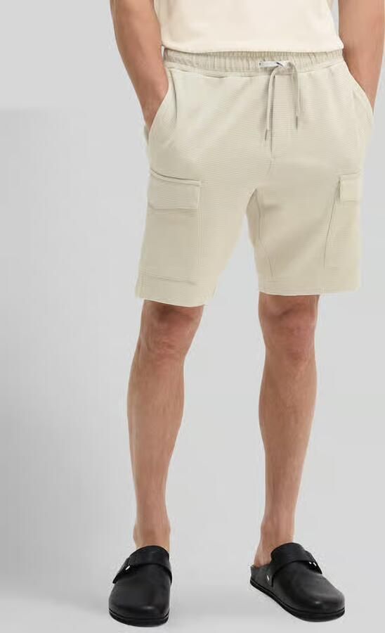 Marc O'Polo Regular fit cargoshorts van puur katoen - Foto 3
