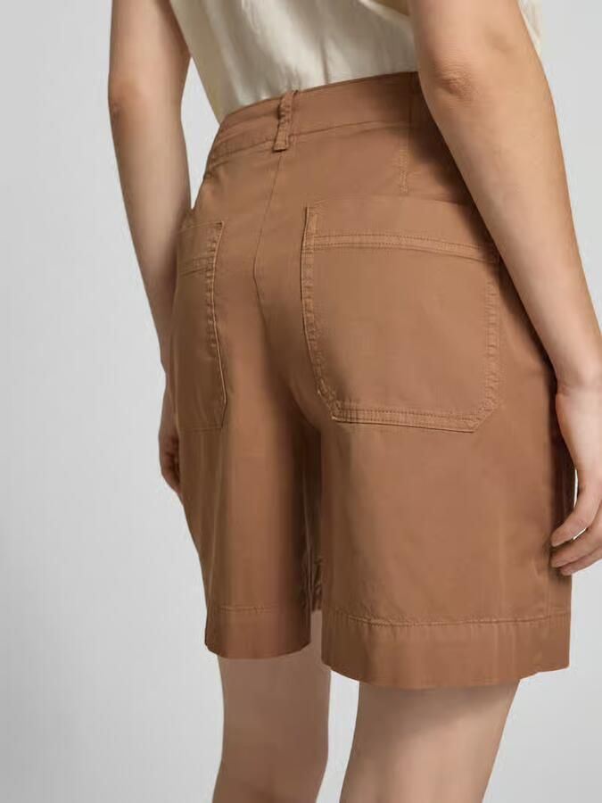 Marc O'Polo regular fit chino-shorts van katoenmix