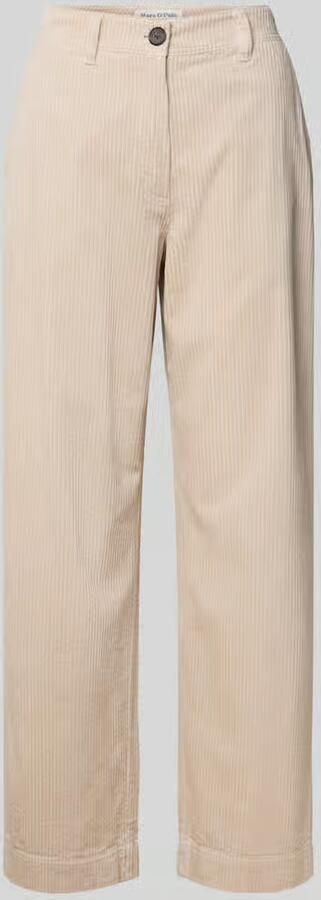 Marc O'Polo Regular fit corduroy broek van puur katoen