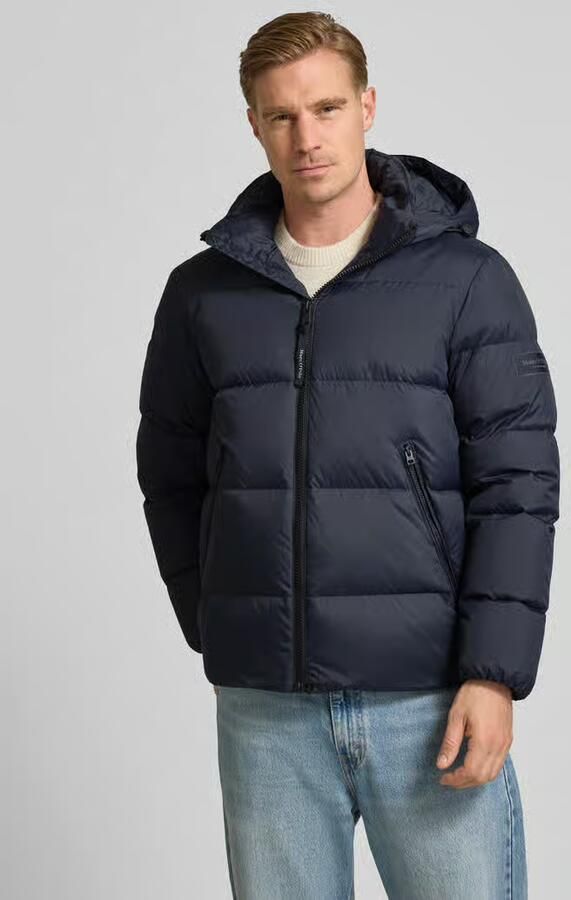 Marc O'Polo Regular fit donsjack met afneembare capuchon - Foto 3