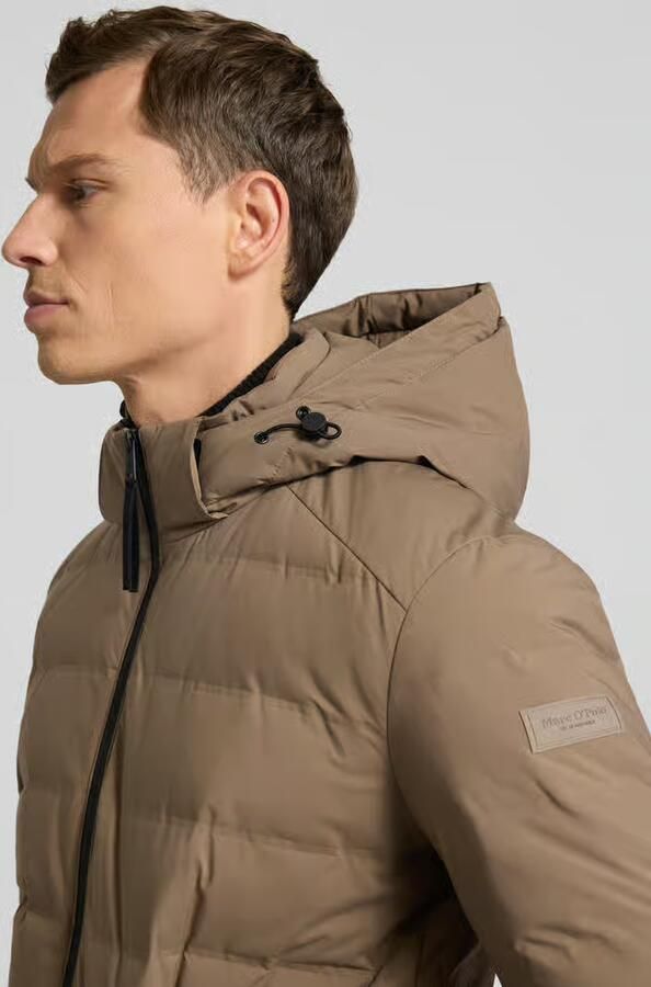 Marc O'Polo Regular fit donsjack met capuchon - Foto 2
