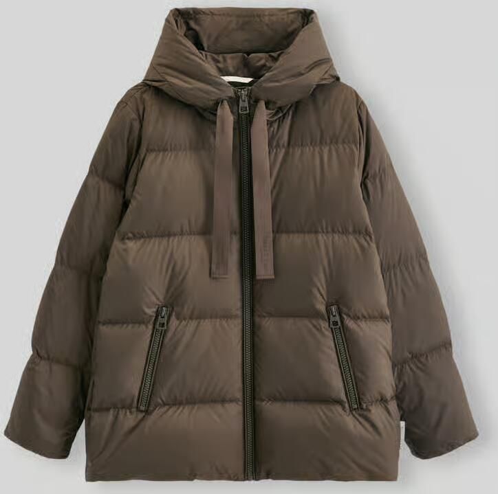 Marc O'Polo Regular fit donsjack met capuchonkraag