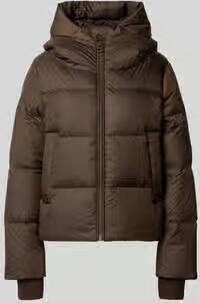 Marc O'Polo Regular fit donsjack met labelpatch