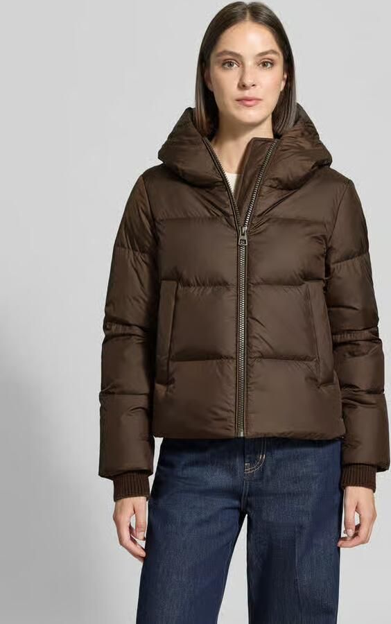 Marc O'Polo Regular fit donsjack met labelpatch - Foto 3