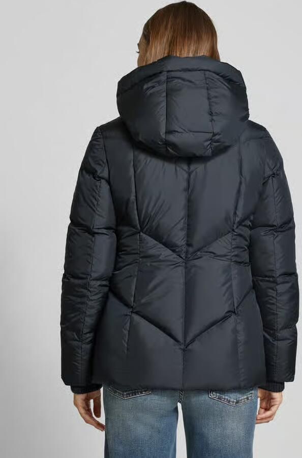 Marc O'Polo Regular fit donsjack met labelprint