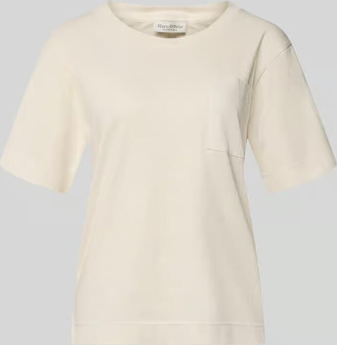 Marc O'Polo regular fit gebreid shirt van puur katoen - Foto 2