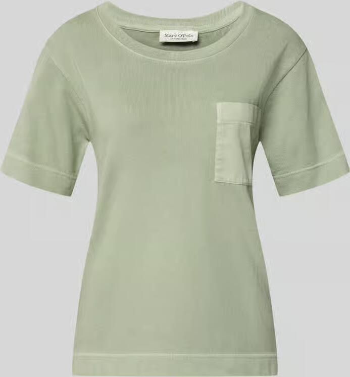 Marc O'Polo regular fit gebreid shirt van puur katoen - Foto 2