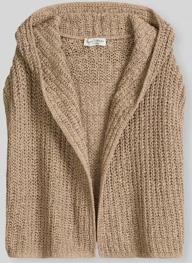 Marc O'Polo regular fit gebreide cardigan van katoenmix - Foto 2