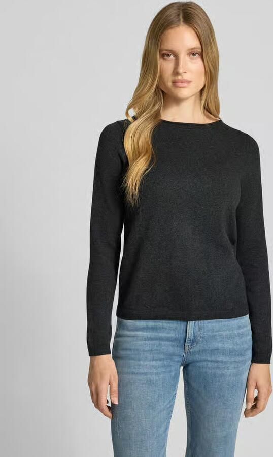 Marc O'Polo Regular fit gebreide pullover met scheerwol - Foto 2