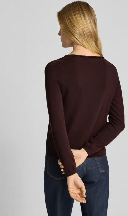 Marc O'Polo Regular fit gebreide pullover met scheerwol - Foto 4