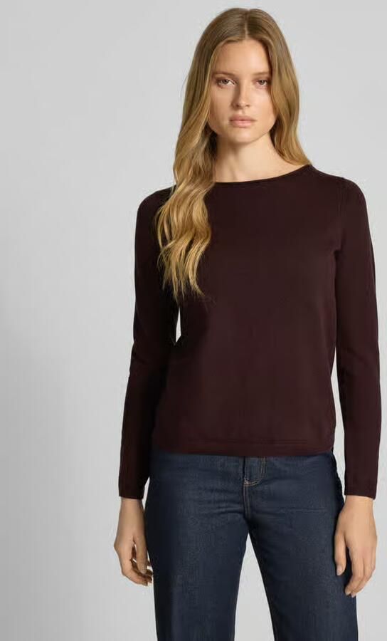 Marc O'Polo Regular fit gebreide pullover met scheerwol - Foto 3