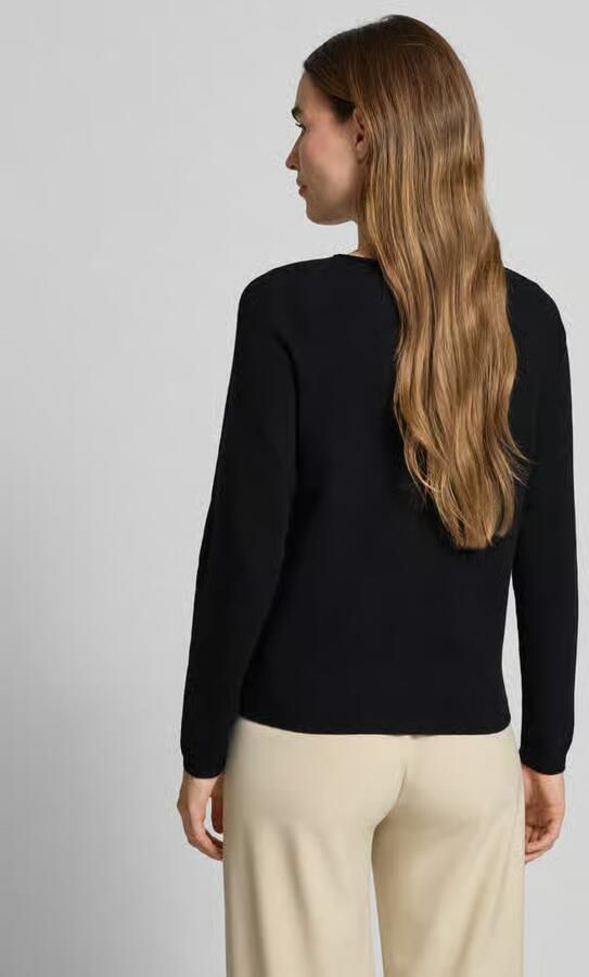 Marc O'Polo Regular fit gebreide pullover met scheerwol
