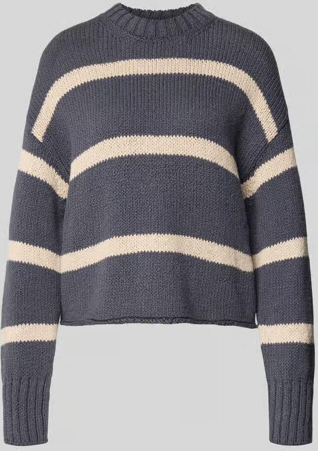 Marc O'Polo Regular fit gebreide pullover van katoenmix