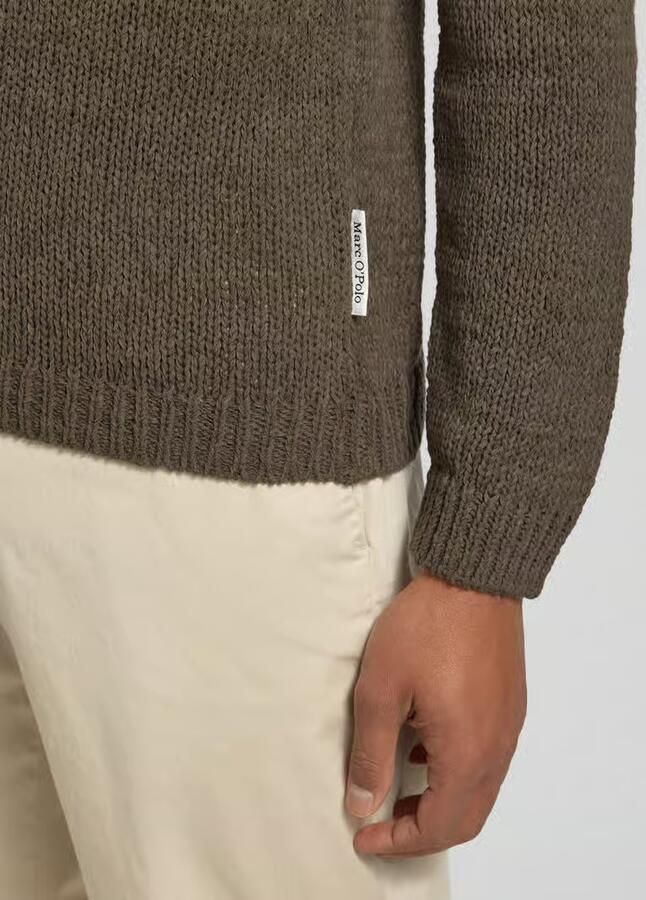 Marc O'Polo regular fit gebreide pullover van katoenmix
