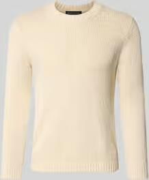 Marc O'Polo regular fit gebreide pullover van katoenmix