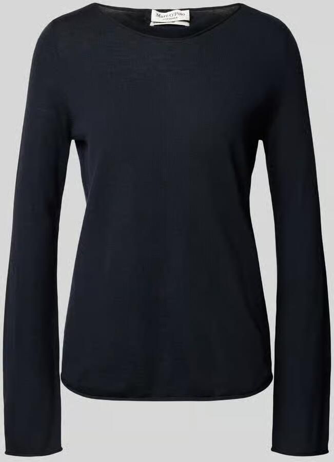 Marc O'Polo Regular fit gebreide pullover van merinowol