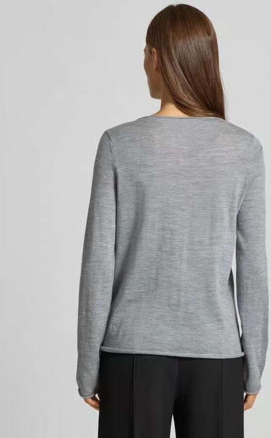 Marc O'Polo Regular fit gebreide pullover van scheerwol