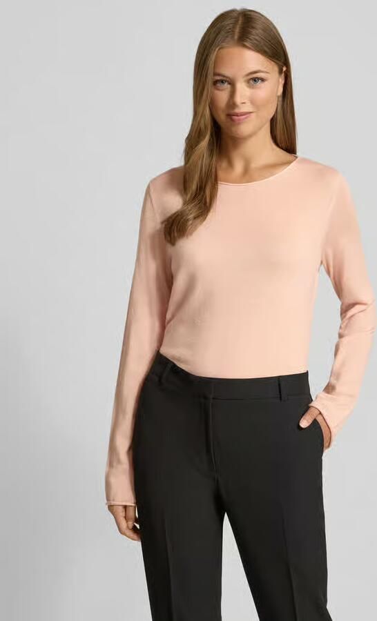 Marc O'Polo Regular fit gebreide pullover van scheerwol - Foto 2