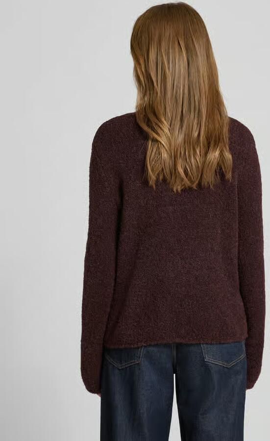 Marc O'Polo Regular fit gebreide pullover van scheerwolmix met alpaca