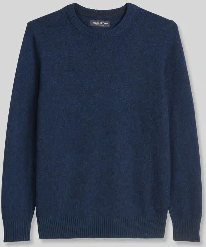 Marc O'Polo Regular fit gebreide pullover van wolmix