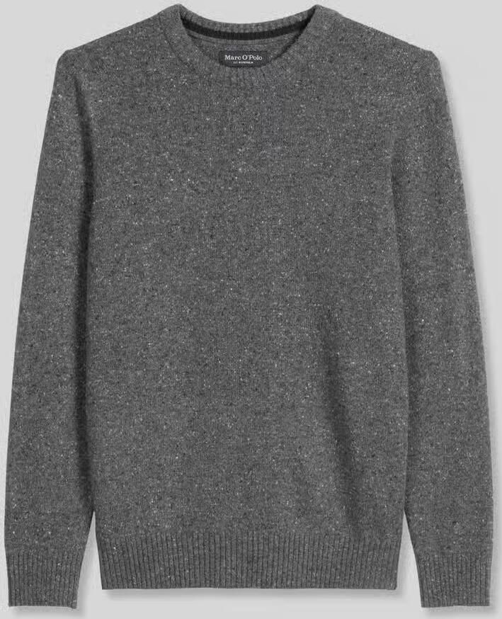 Marc O'Polo Regular fit gebreide pullover van wolmix