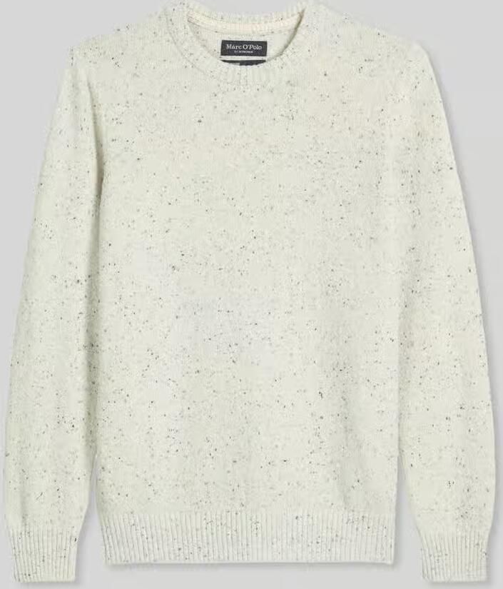 Marc O'Polo Regular fit gebreide pullover van wolmix