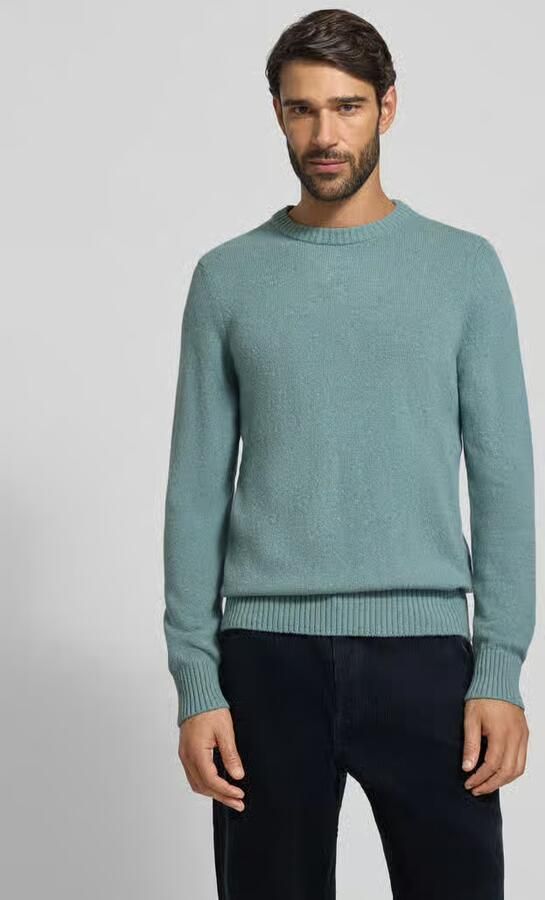 Marc O'Polo Regular fit gebreide pullover van wolmix - Foto 2