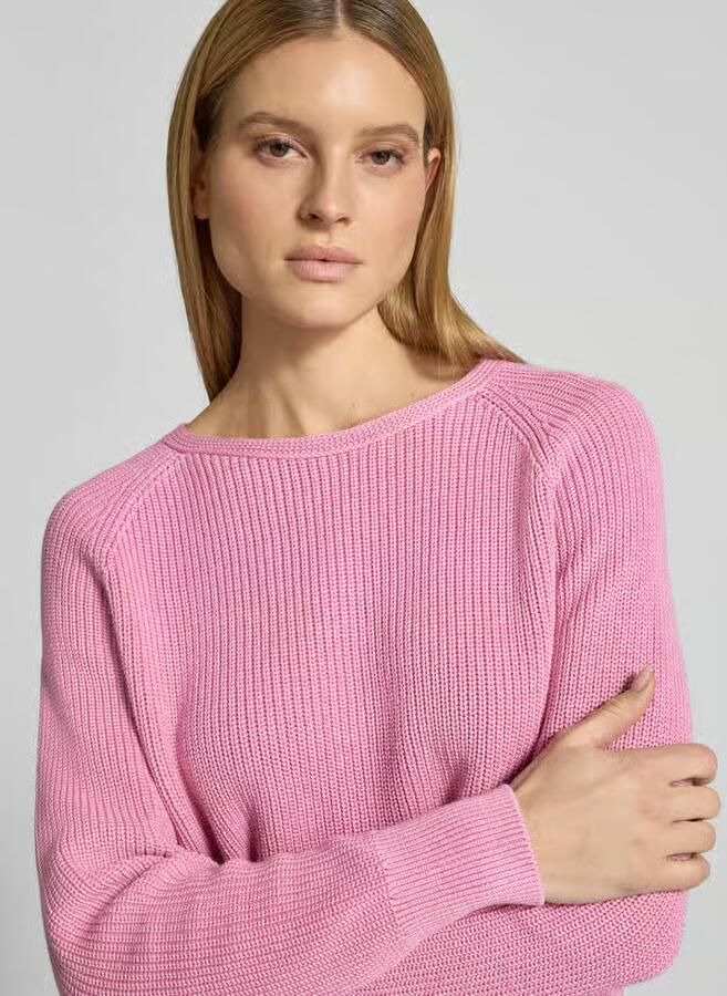 Marc O'Polo Regular fit gebreide pullover van zuiver katoen - Foto 2