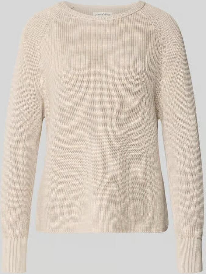 Marc O'Polo Regular fit gebreide pullover van zuiver katoen