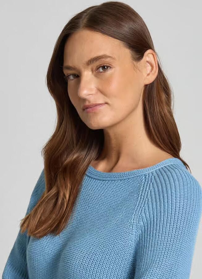Marc O'Polo Regular fit gebreide pullover van zuiver katoen - Foto 2